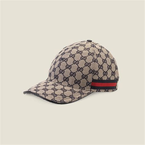 Casquette en toile GG en bleu – Gucci .